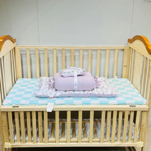 Fareto Complete Bedding Set essentials Combo For Baby (0-6 Months)(Cloud Line Lavender)