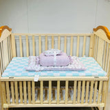 Fareto Complete Bedding Set essentials Combo For Baby (0-6 Months)(Cloud Line Lavender)