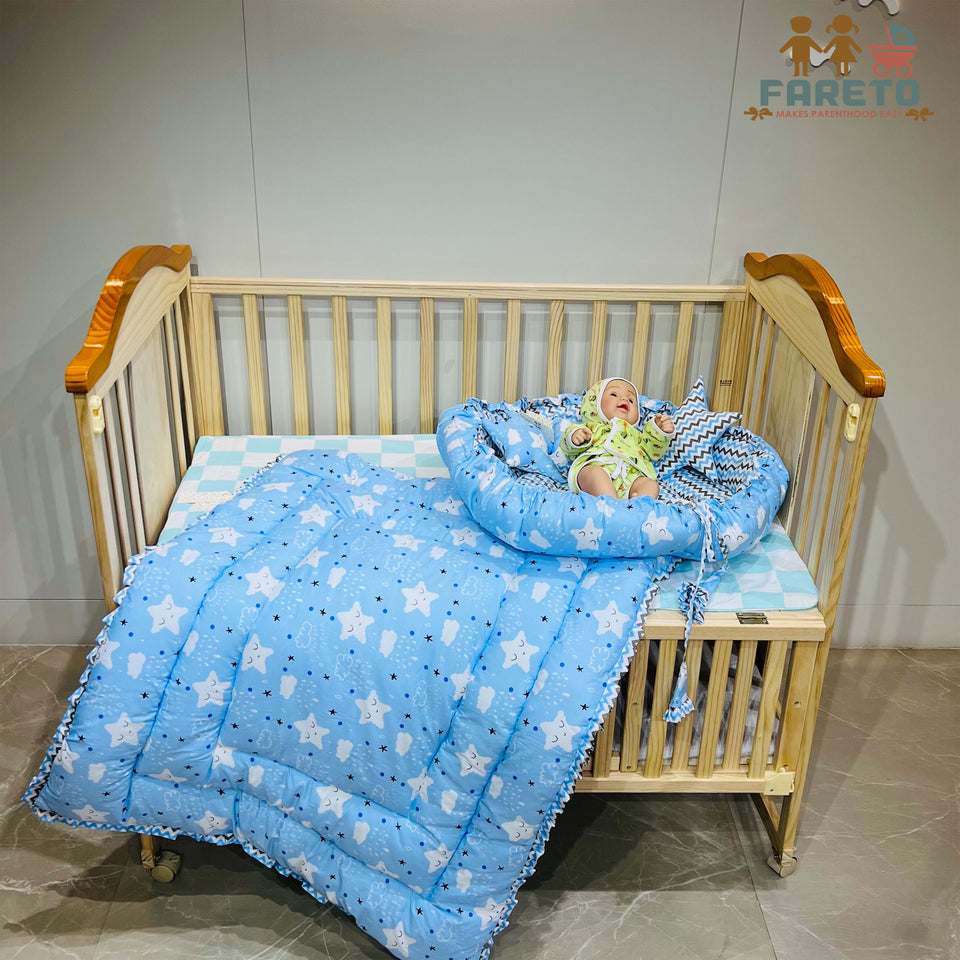 Cloud cot bedding set best sale