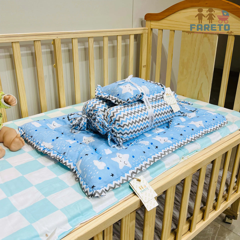 Fareto Complete Bedding Set essentials Combo For Baby 0 6 Months clo FaretoBaby Wholesale