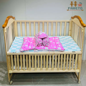 Fareto Complete Bedding Set essentials Combo For Baby (0-6 Months)